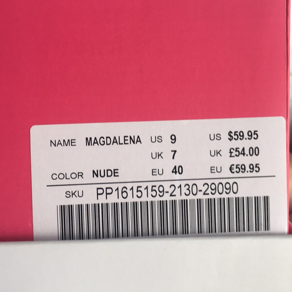 💛HPx3💛 🆕 Magdalena Nude Laced Pumps - Picture 3 of 3